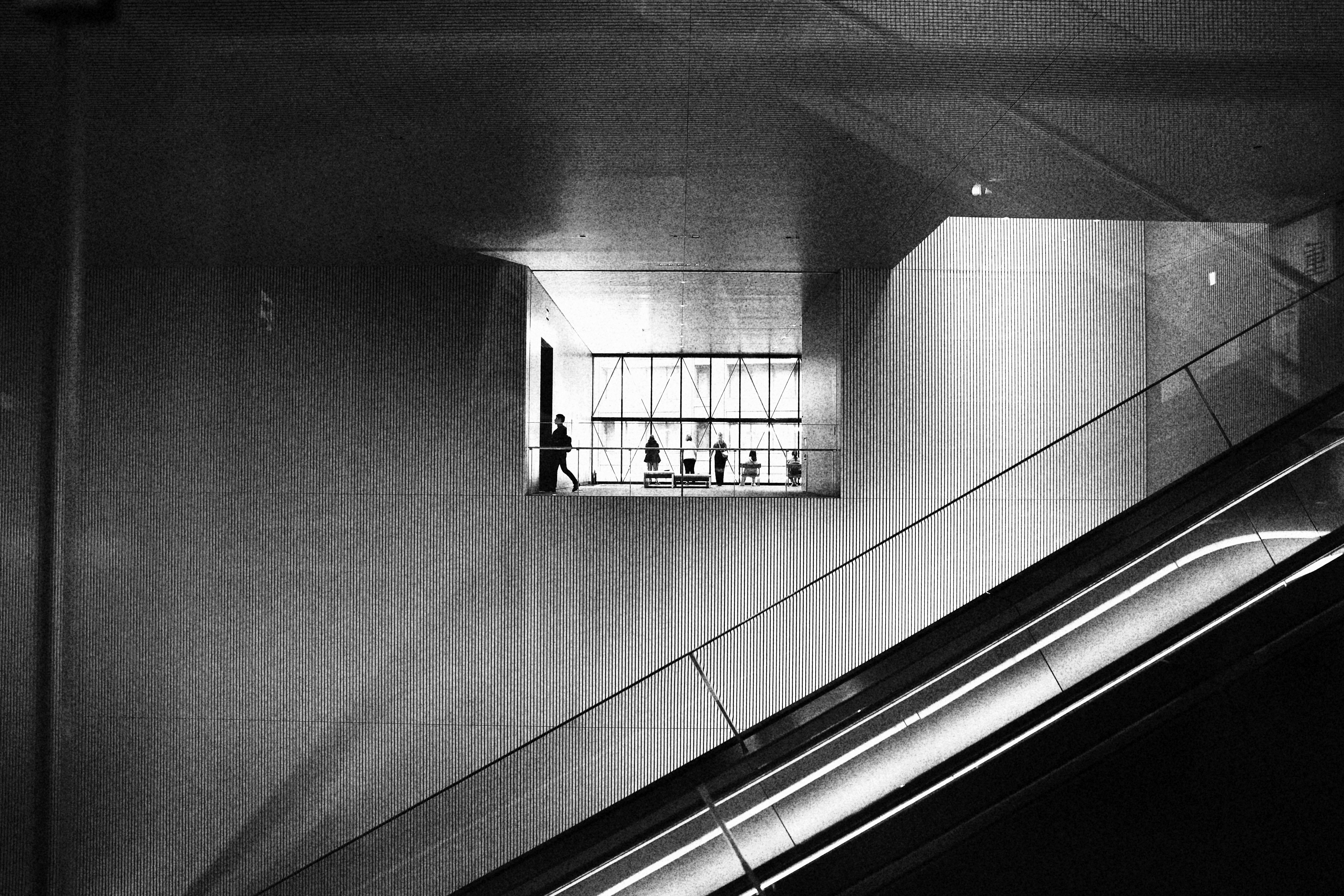 osaka museum framed silhouettes