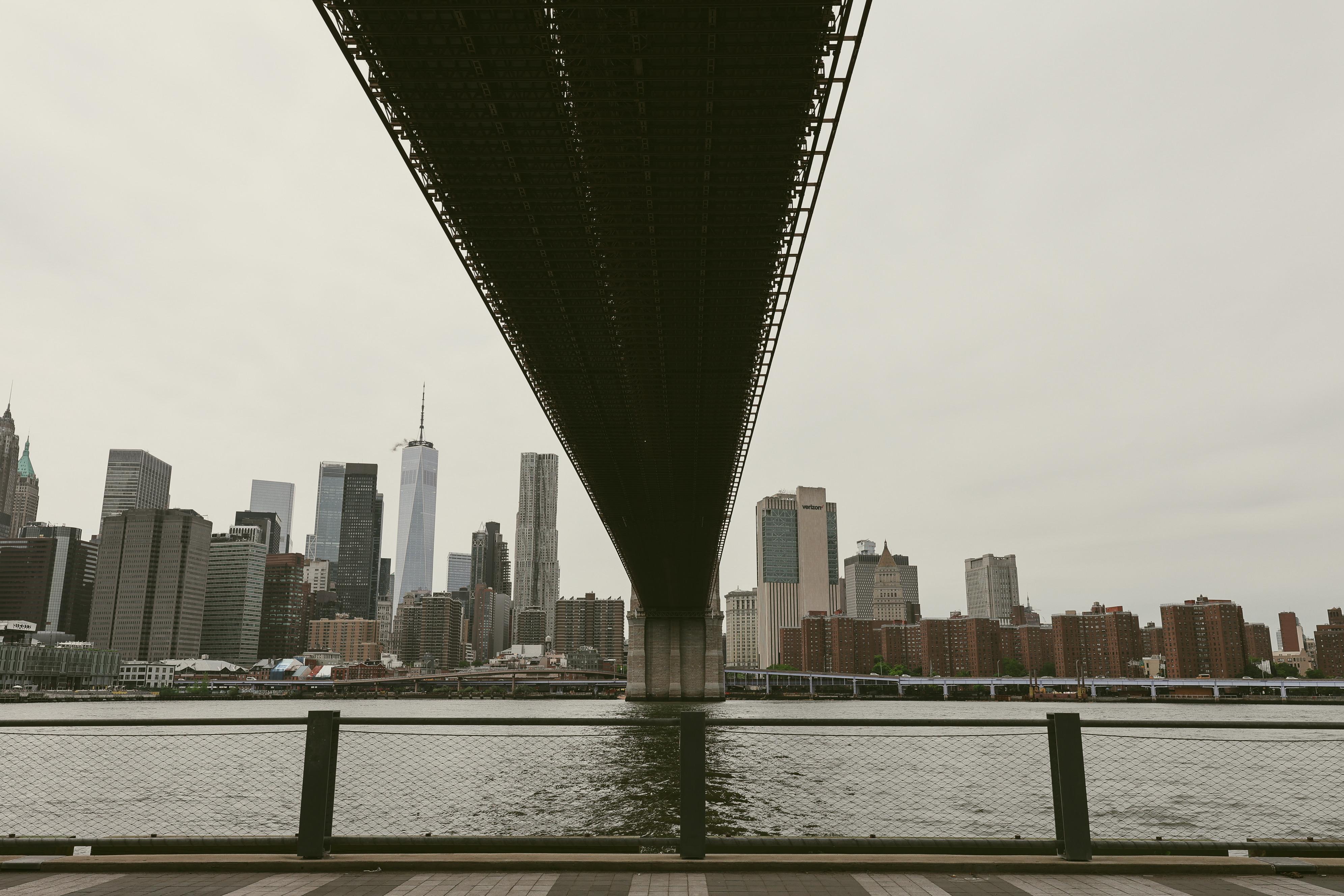 divided brooklyn bridge