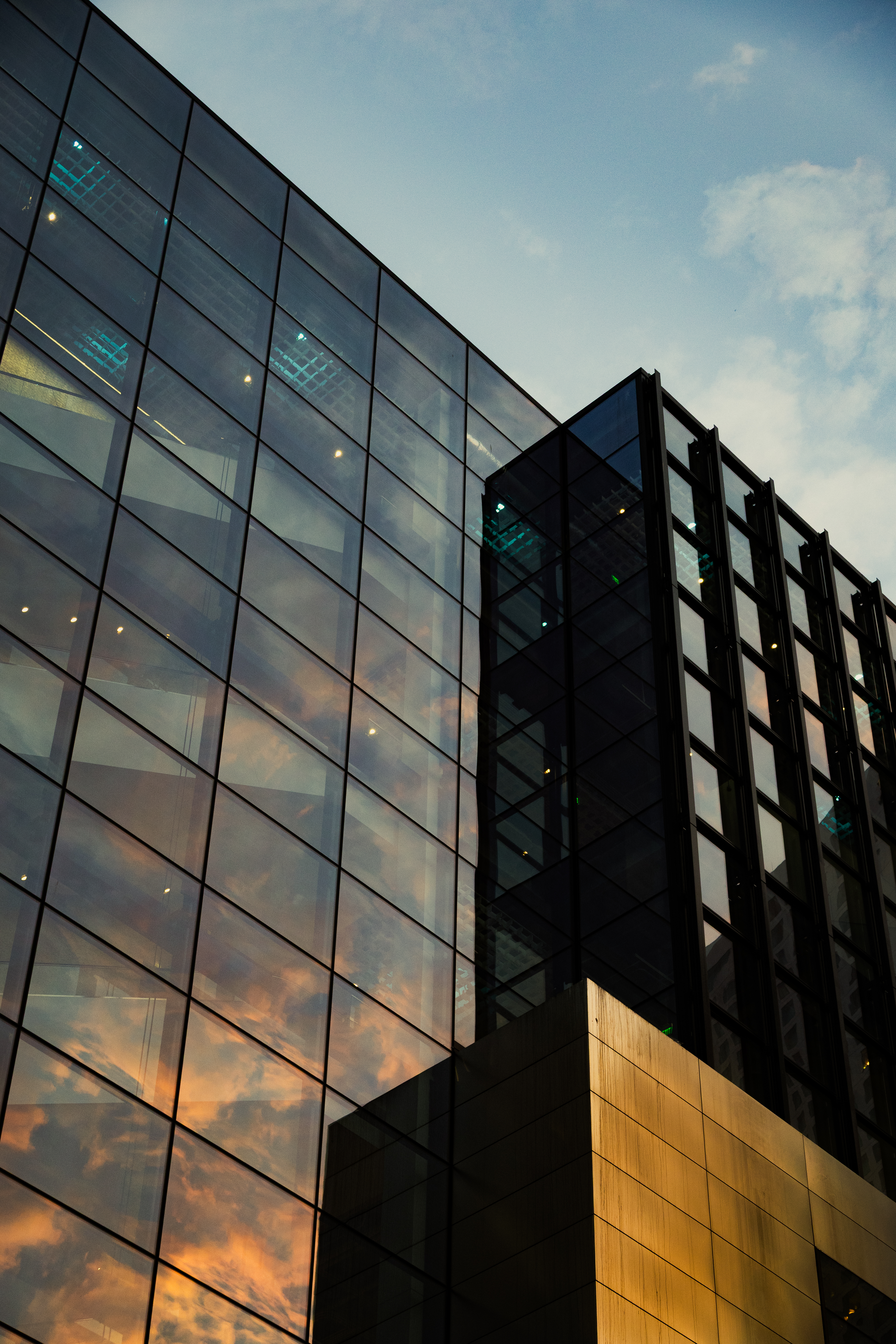 seattle sunset reflection
